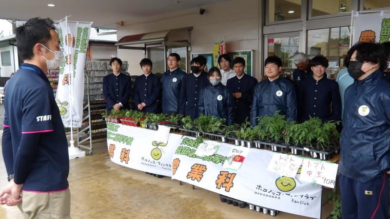 店長さんへ販売会お礼の挨拶
