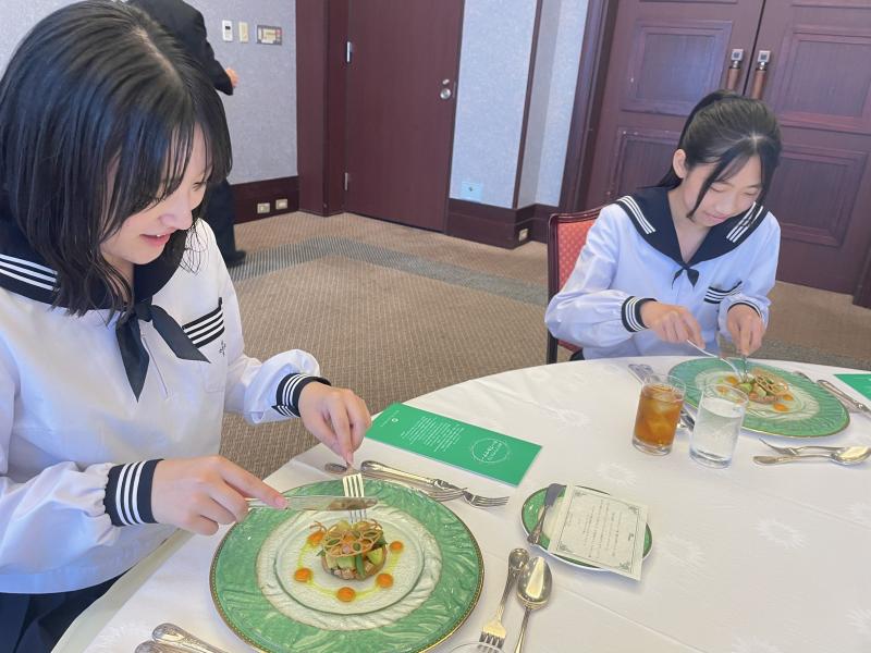 テーブルマナー教室①