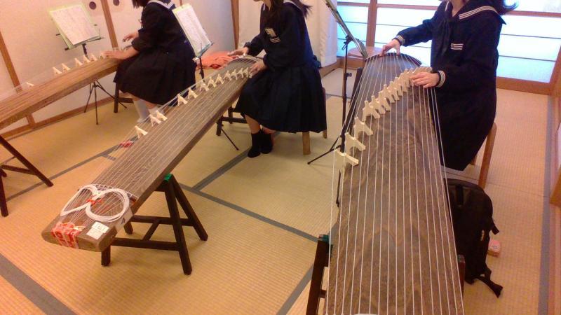 県東地区音楽会 練習風景